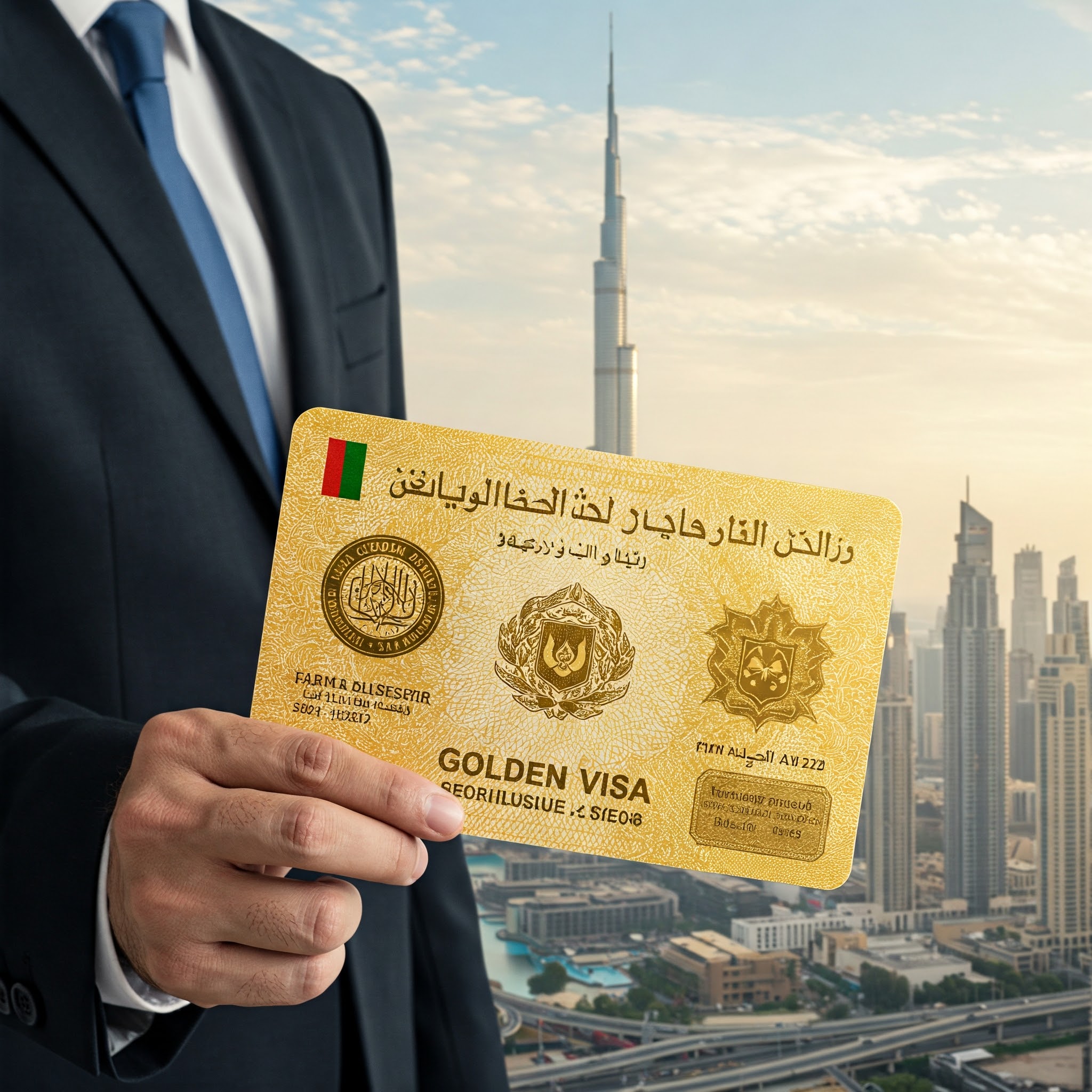 اخذ اقامت دبی